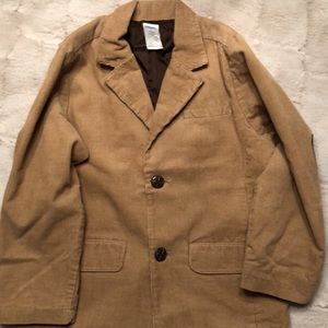Boys brown blazer